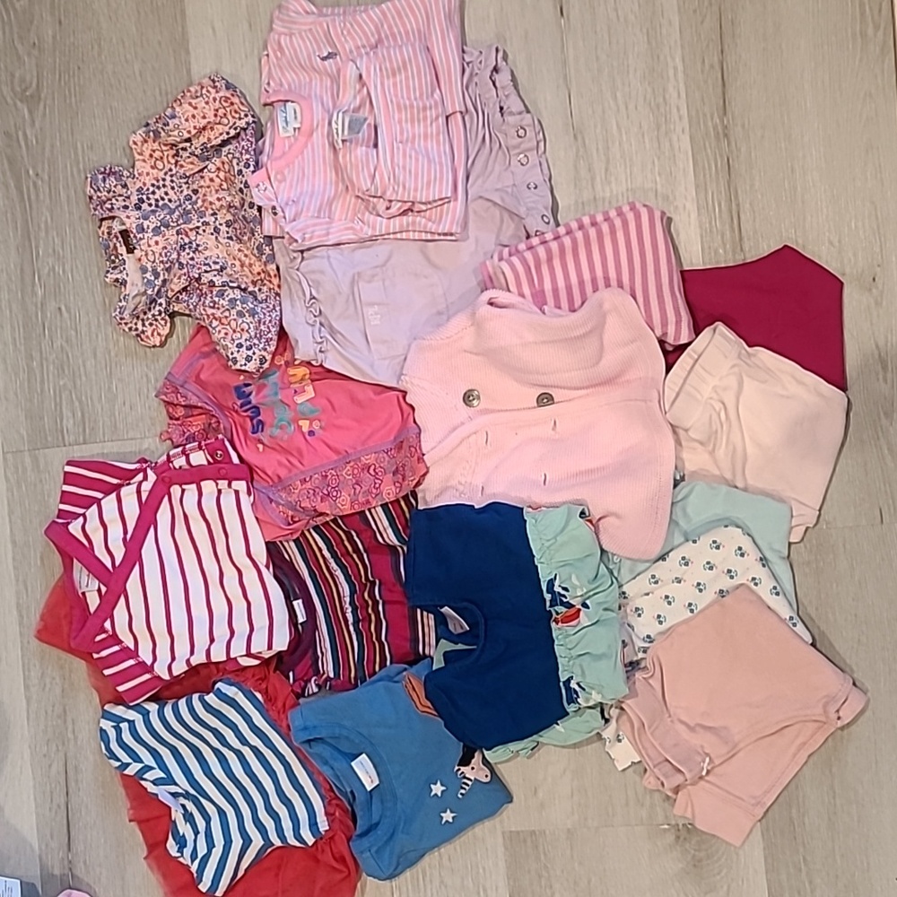 Baby Girl 6-12 month Bundle: Tea, Hanna Andersson, Ralph Lauren, Carters, REI